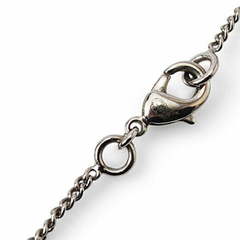 CHANEL Authentic White Logo Necklace - Picture 6 of 7